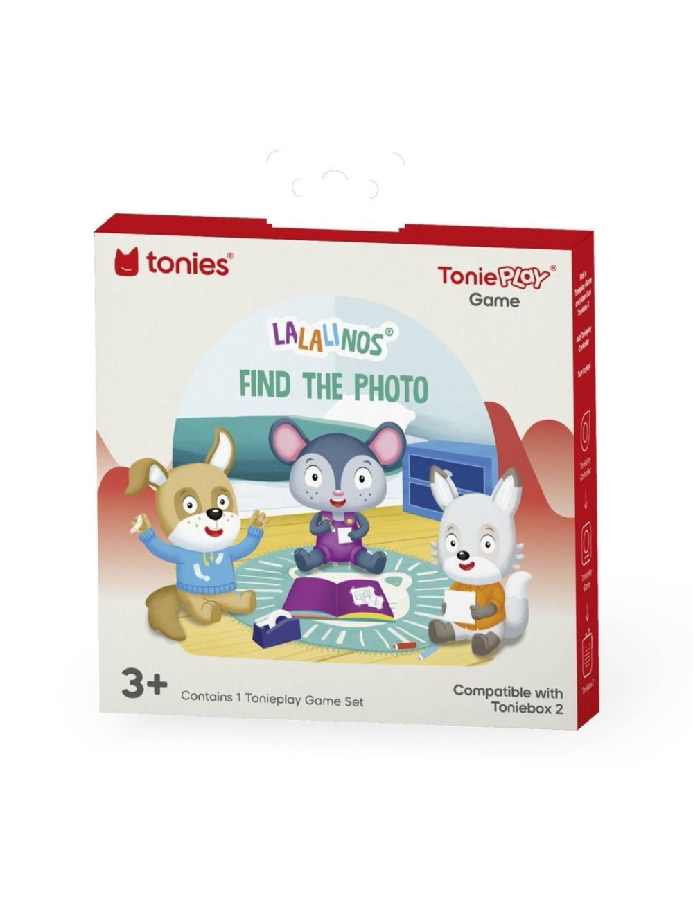 Tonies Tonieplay Lalalinos: Find the Photo Game Toniebox 2